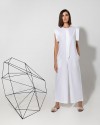 White jumpsuit LOVE