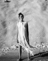 White cotton shirtdress FIRE